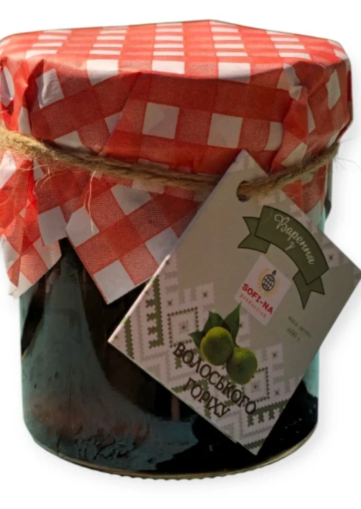 Варення домашнє з волоського горіха 440 г (28444580)