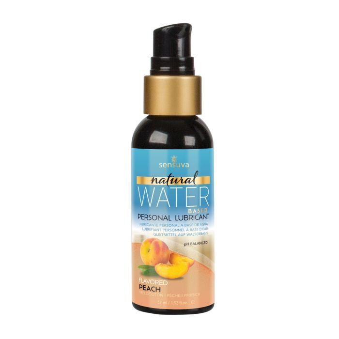 Смазка на водной основе Sensuva Natural Water-Based Peach без глицерина и парабенов 57 мл (SO7833)