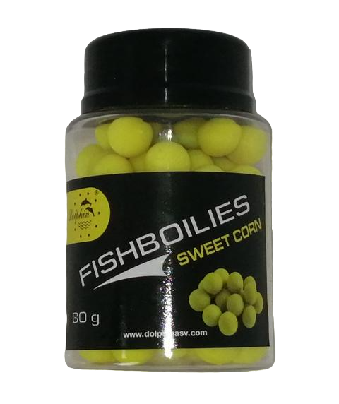 Бойли Dolphin Fishboilies Sweet Corn 10 мм 80 г (300000279)