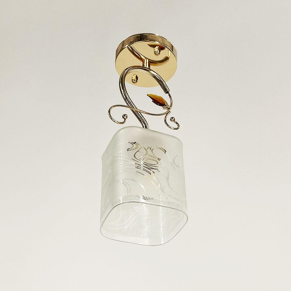 Светильник с узором Золотой (8140/1 GD)