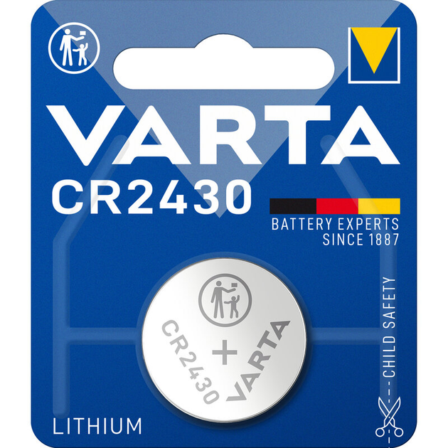 Батарейка литиевая Varta Lithium CR2430 3V (1892) Батарейка литиевая Varta Lithium CR2430 3V (1892)