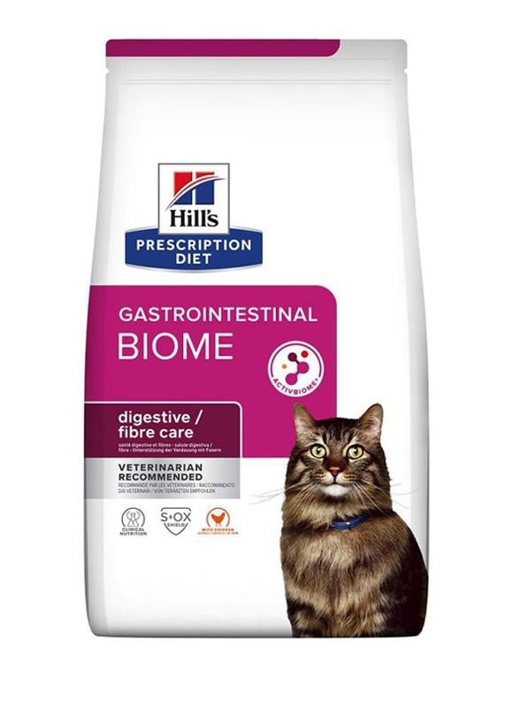 Сухой корм для котов при диарее Hill's PD Feline Gastrointestinal Biome образование полезных бактерий 3 кг (052742042084) - фото 1