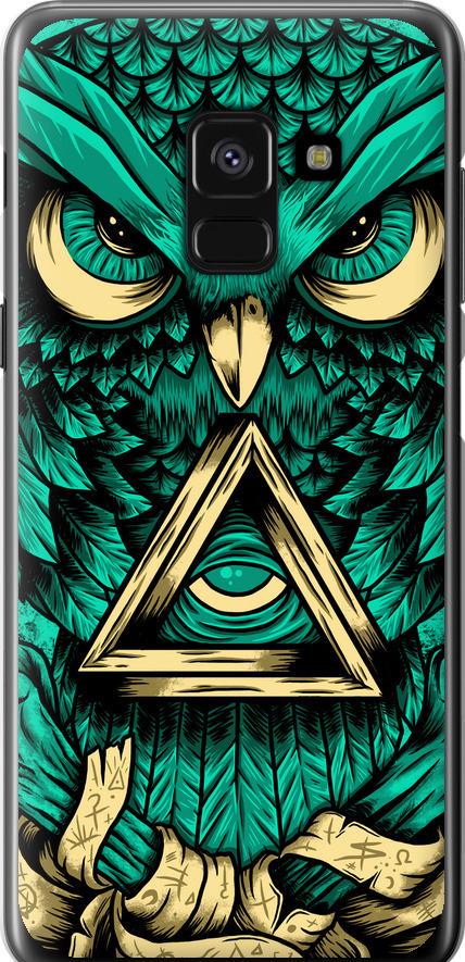 Чехол на Samsung Galaxy A8 2018 A530F Сова Арт-тату (3971u-1344-42517) Чехол на Samsung Galaxy A8 2018 A530F Сова Арт-тату (3971u-1344-42517)