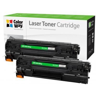 Комплект картриджей ColorWay Canon 725 LBP6000/MF3010 Universal Dual pack 2 шт. (CW-C725FM)