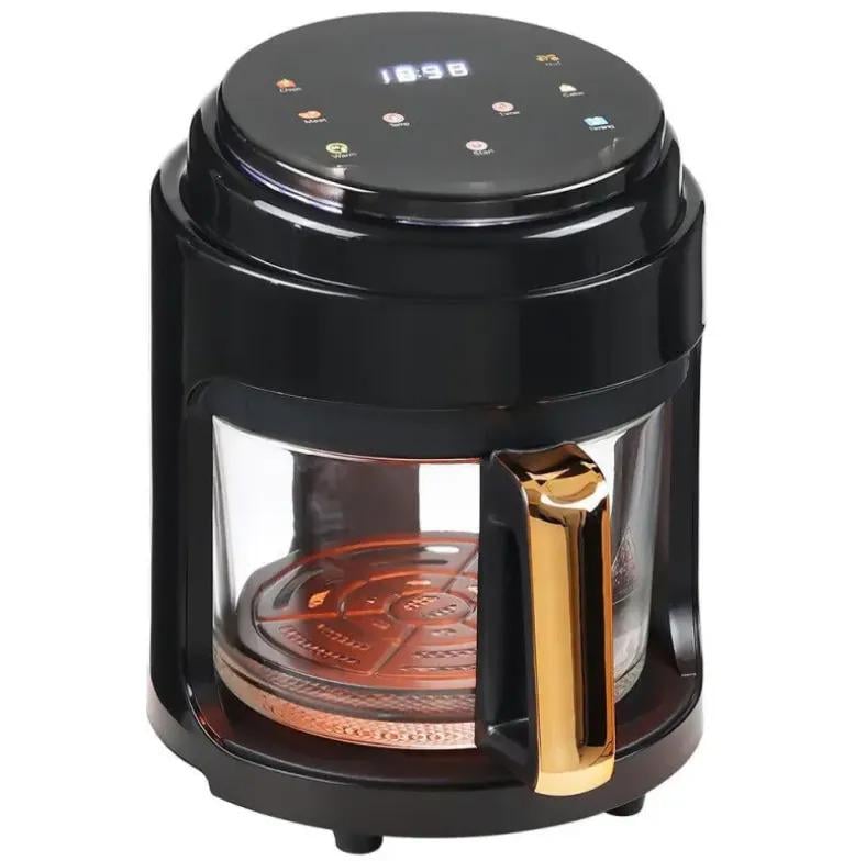 Мультипечь Gold Diamond TK09905 цифровая безмасляная 6 л Черная