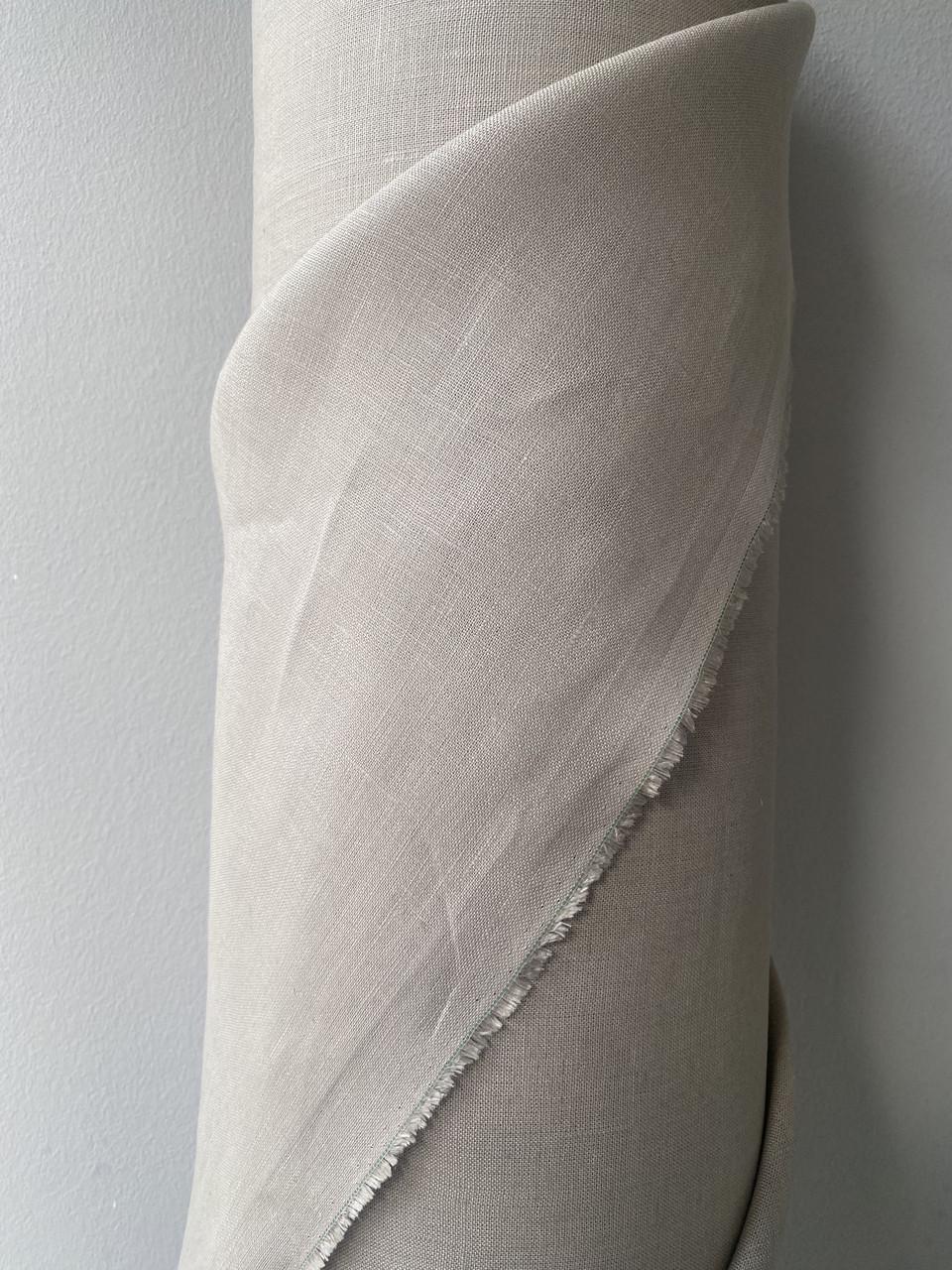 Ткань костюмная смягченная LINEN PLUS 100% лен 150 см 0017 Бежевый Ткань костюмная смягченная LINEN PLUS 100% лен 150 см 0017 Бежевый