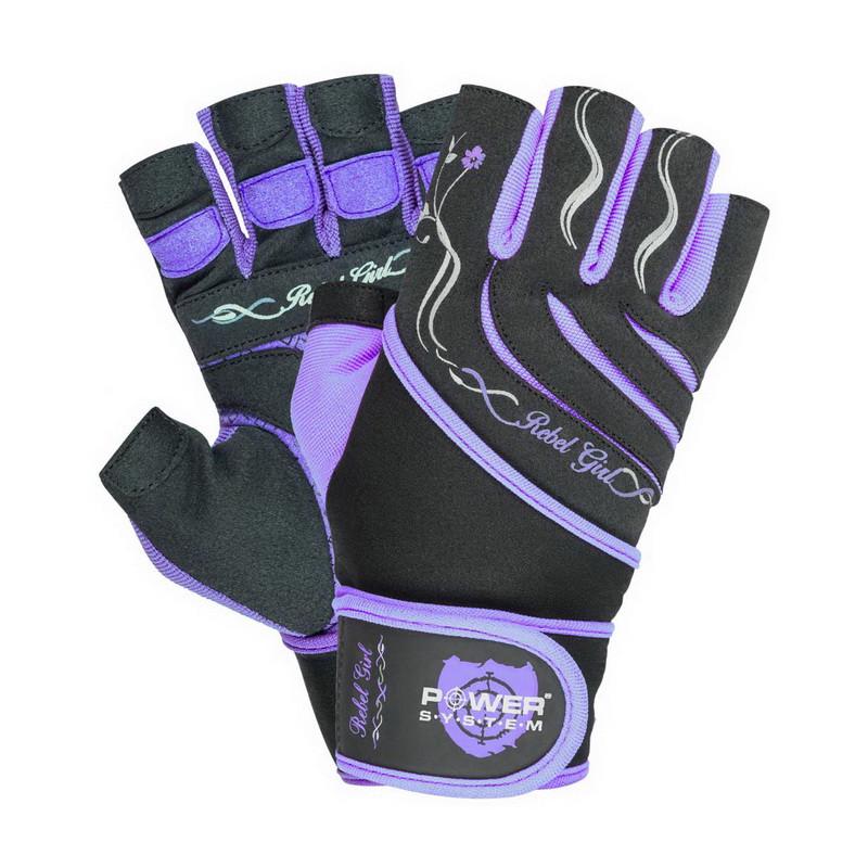 Перчатки для тренировок женские Power System Gloves Rebel Girl PS-2720 XS Purple (22072-01)