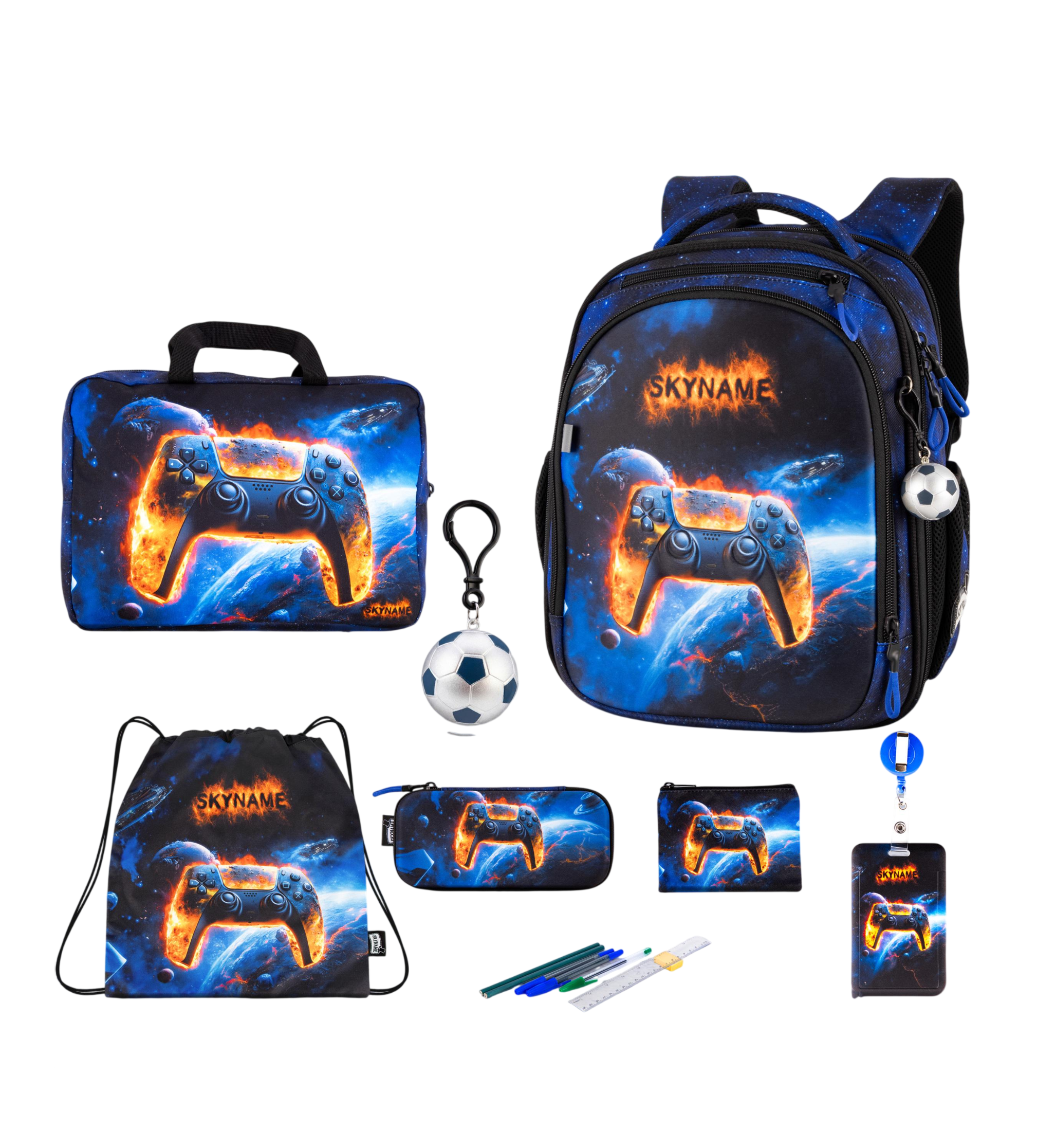 Школьный набор Winner SkyName RK-620 8в1 Gamer Школьный набор Winner SkyName RK-620 8в1 Gamer