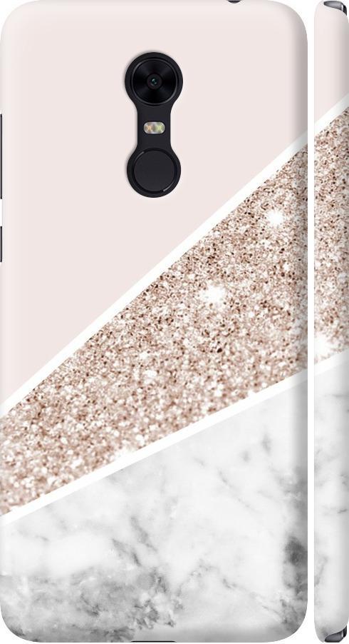 Чехол на Xiaomi Redmi 5 Plus Пастельный мрамор (4342m-1347-42517)