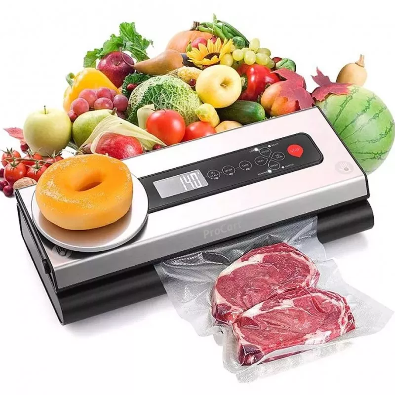 Вакууматор с весами 120 Вт (24599915) - фото 2 Вакууматор с весами 120 Вт (24599915) - фото 2