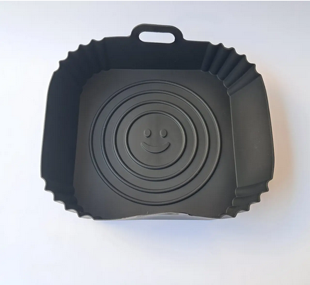 Форма силіконова квадратна для аерогриля мультипечі 18,5 см Чорний (REN-754) Форма силіконова квадратна для аерогриля мультипечі 18,5 см Чорний (REN-754)