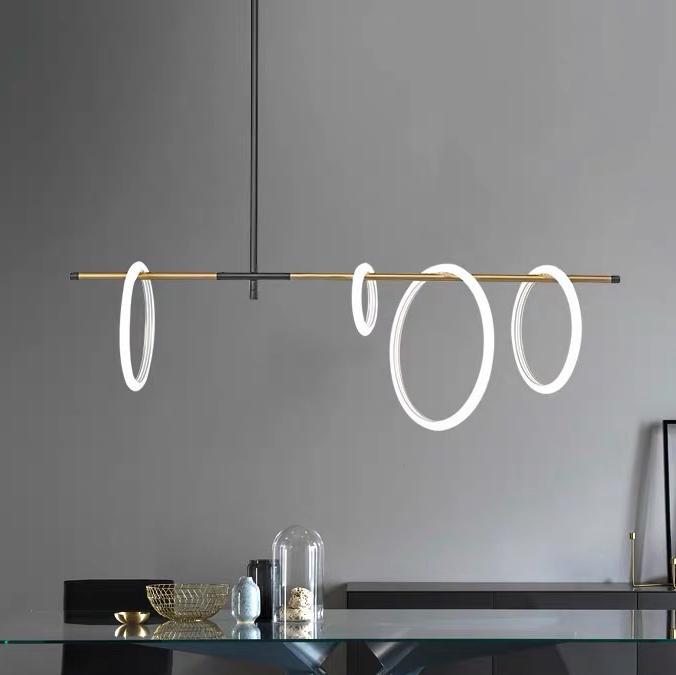 Подвес Elision Rings LED 113 см Black/White (9317599)