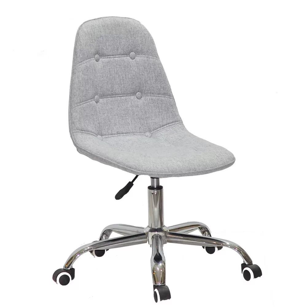 Стілець EAMES SOFT OFFICE К-7 віскоза Сірий (114046)