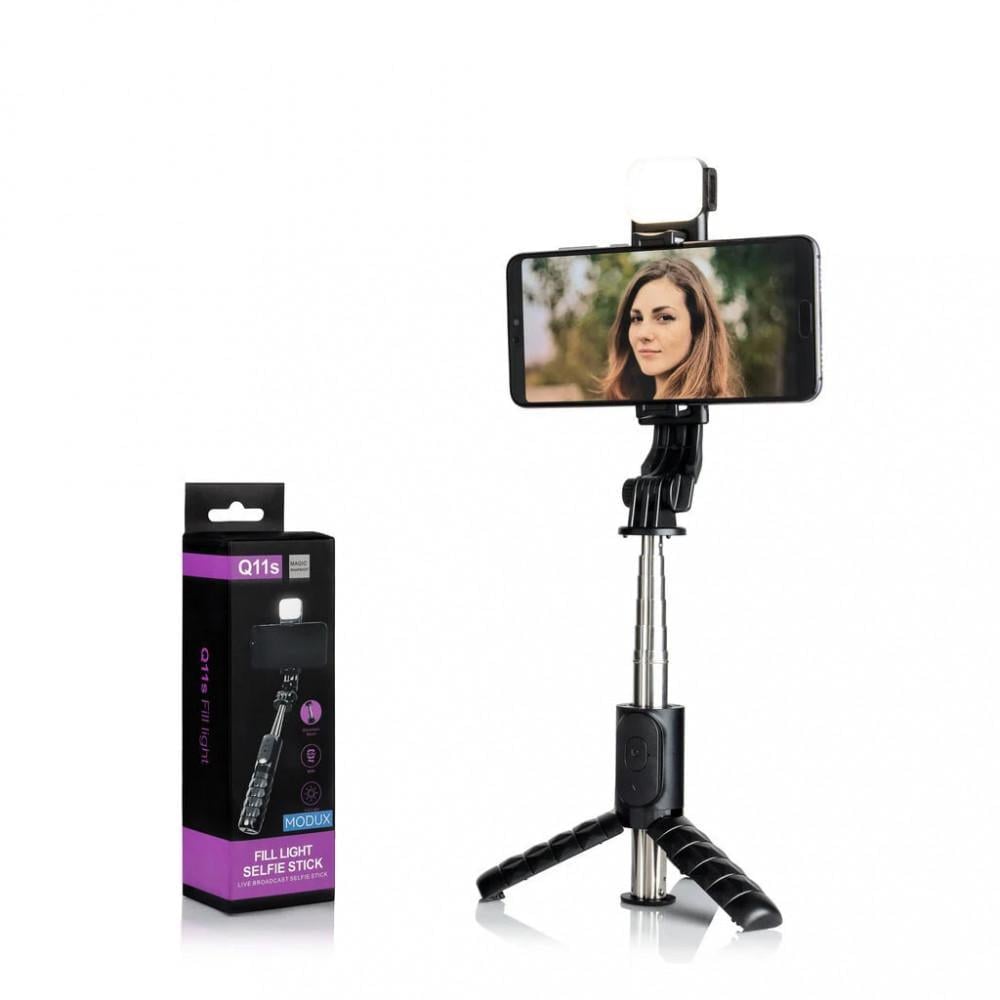 Селфи-монопод Q11S Tripod Button Bluetooth 0,76 м Black Селфи-монопод Q11S Tripod Button Bluetooth 0,76 м Black