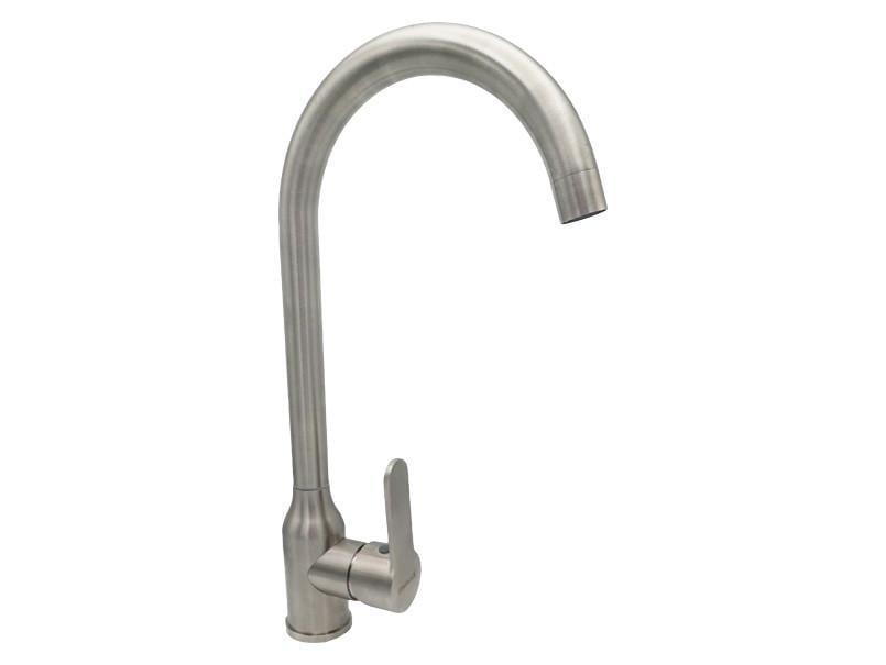 Смеситель на кухню Millz высокий нержавеющая сталь (ТР-00008553)