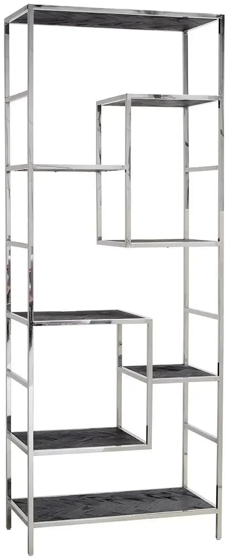 Стелаж Loft FS547 вузький відкритий асиметричний на 6 полиць (3075772817)