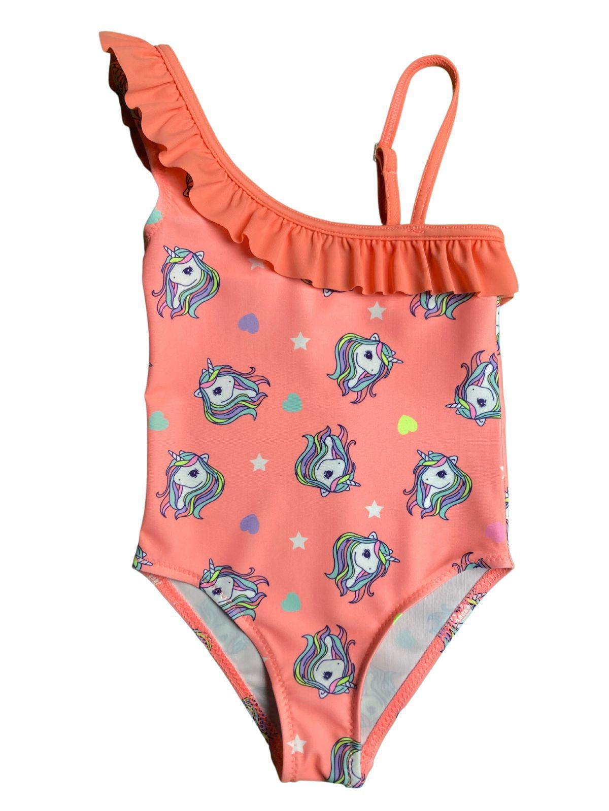 Купальник сплошной Keyzi 116 см Licornes 1 psc Коралловый