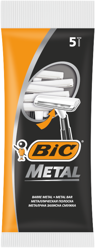 Набор бритв BIC Metal без сменных катриджей 5 шт. (26607871)