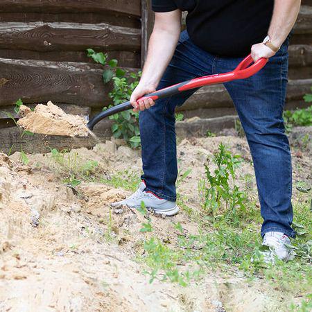 Лопата штикова Intertool з фібергласу 217х290х1050 мм (28576925) - фото 4 Лопата штикова Intertool з фібергласу 217х290х1050 мм (28576925) - фото 4