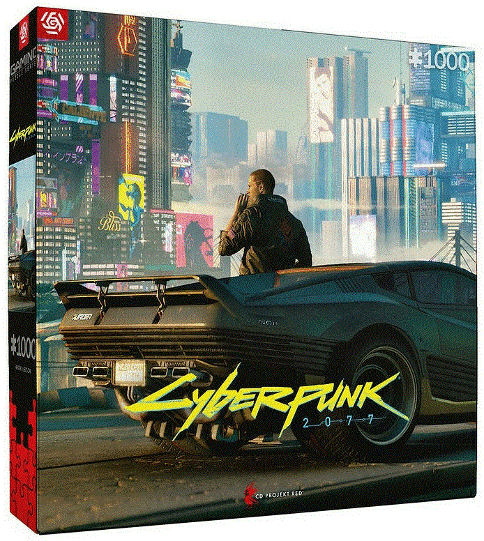 Пазл GoodLoot Cyberpunk 2077 Mercenary on the Rise 1000 шт. (5908305240341)
