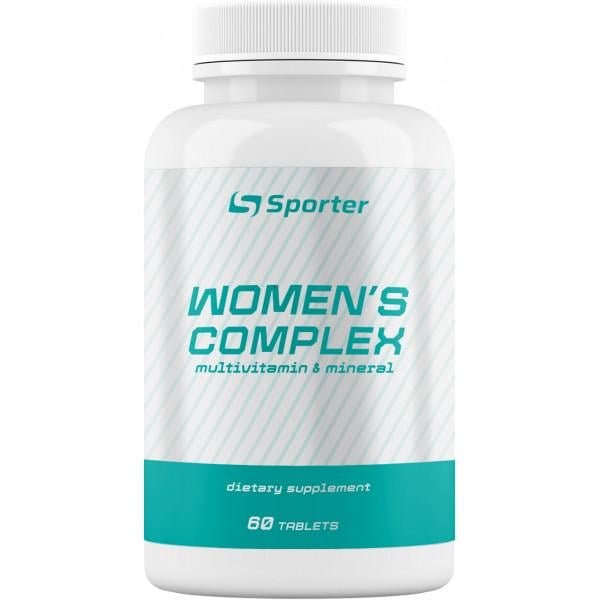 Витаминно-минеральный комплекс для женщин Sporter Women's Complex 60 tabs