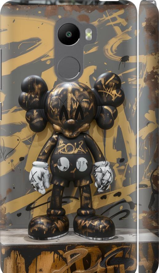 Чехол на Xiaomi Redmi 4 Bronze kaws (6097m-417-42517)