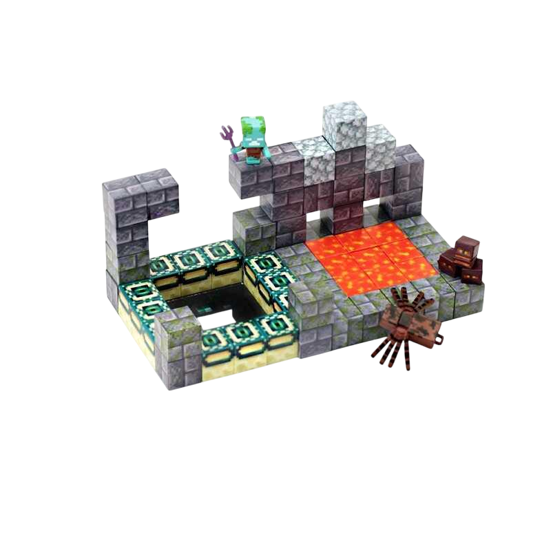Конструктор магнітний Minecraft LZCK010 18x14x5 см 68 деталей (MTT-198583)