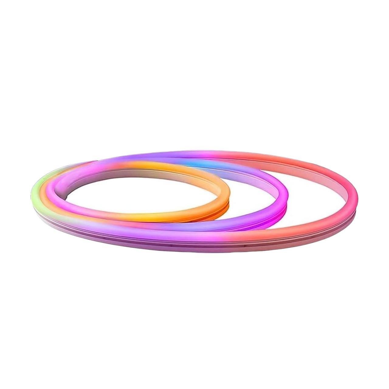 Стрічка неонова LED RGB-IC SMD5050 Bluetooth USB з пультом IP67 5В 2х5 м 10 м