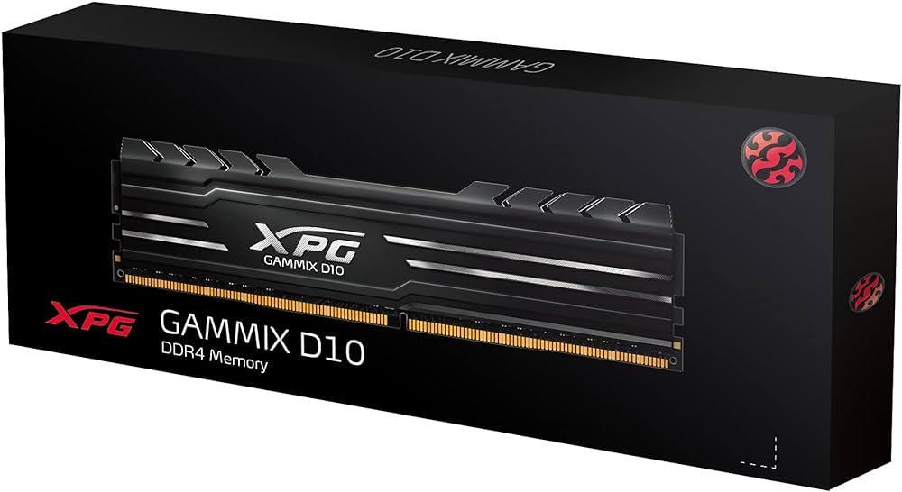 Модуль пам'яті для комп'ютера Adata Technology DDR4 16GB 3200 MHz XPG Gammix D10 Black (‎AX4U3200316G16A-SB10) - фото 2