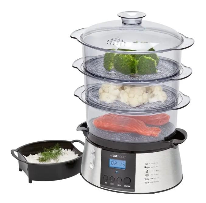Пароварка Clatronic DG 3547 Inox 800 Вт (28306173)