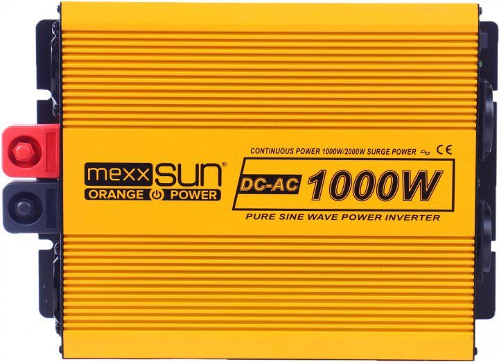 Инвертор Mexxsun YX-1000W-CS чистая синусоида с АКБ и пультом 12V 220/230V 1000-2000W - фото 3