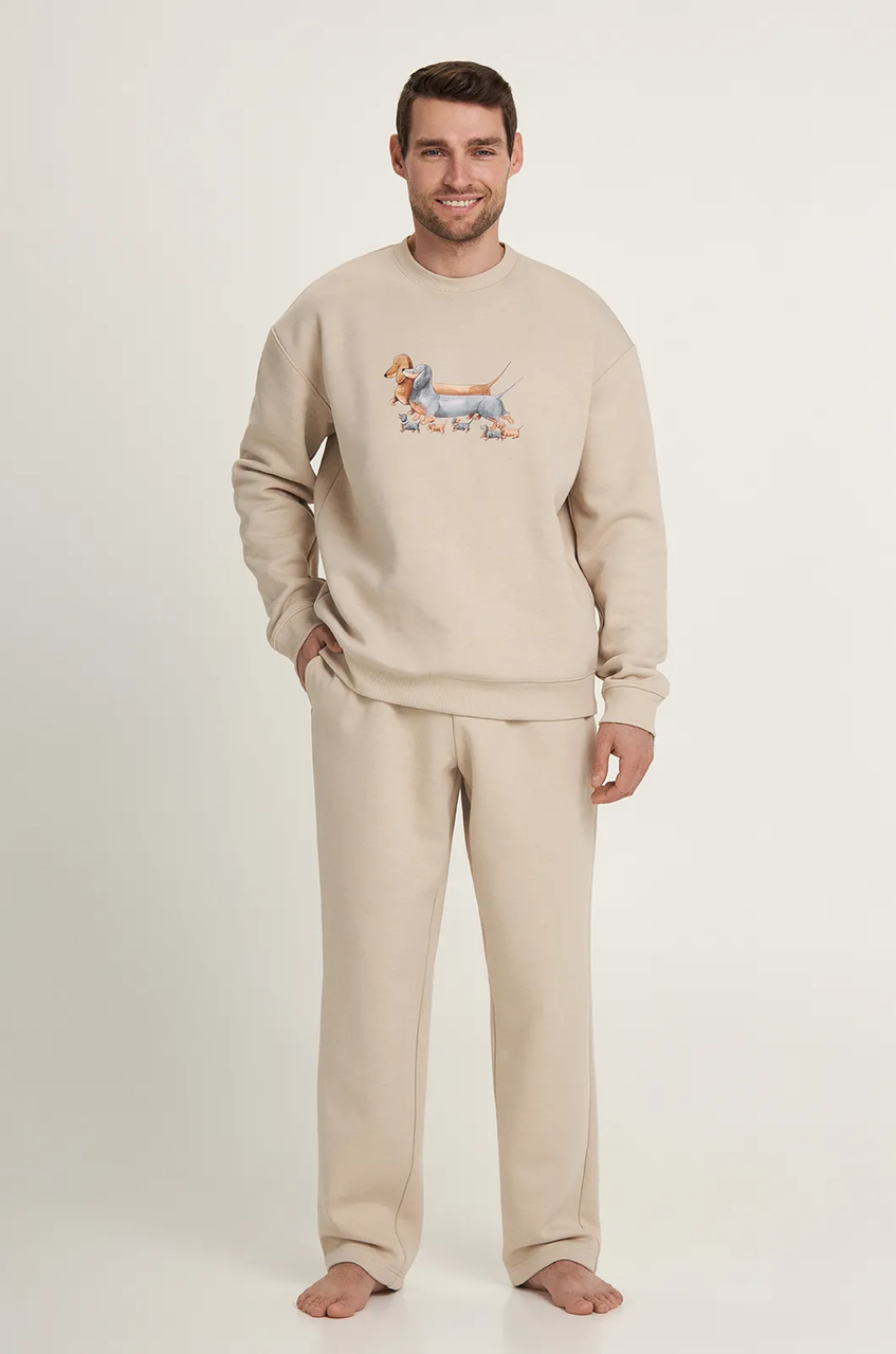 Пижама мужская Ellen EASY MOOD 0880/13/02 XL Кремовый (31329457)