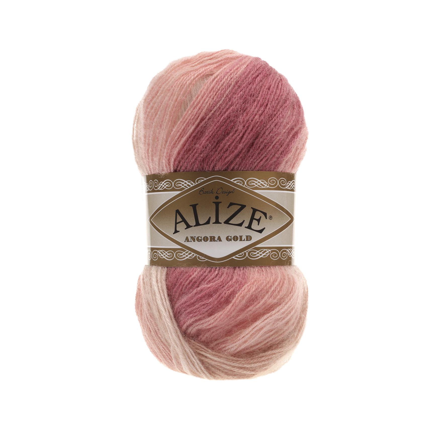 Пряжа Alize Angora Gold Batik 5652 (6343)