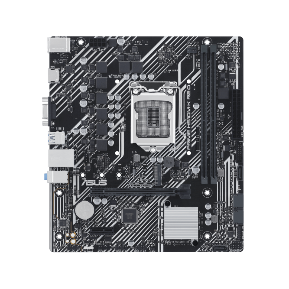 Материнська плата Asus H510M-K R2.0 LGA1200 MicroATX подвійний відеовихід HDMI/VGA (578109)