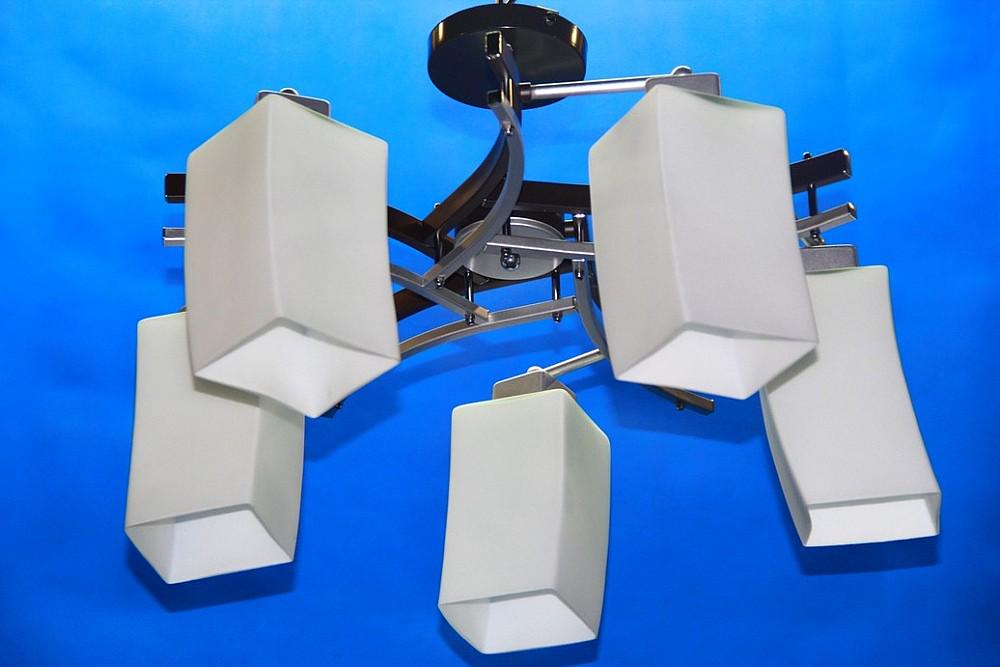 Люстра с плафонами Ray L10965/5 (IR006140) Люстра с плафонами Ray L10965/5 (IR006140)