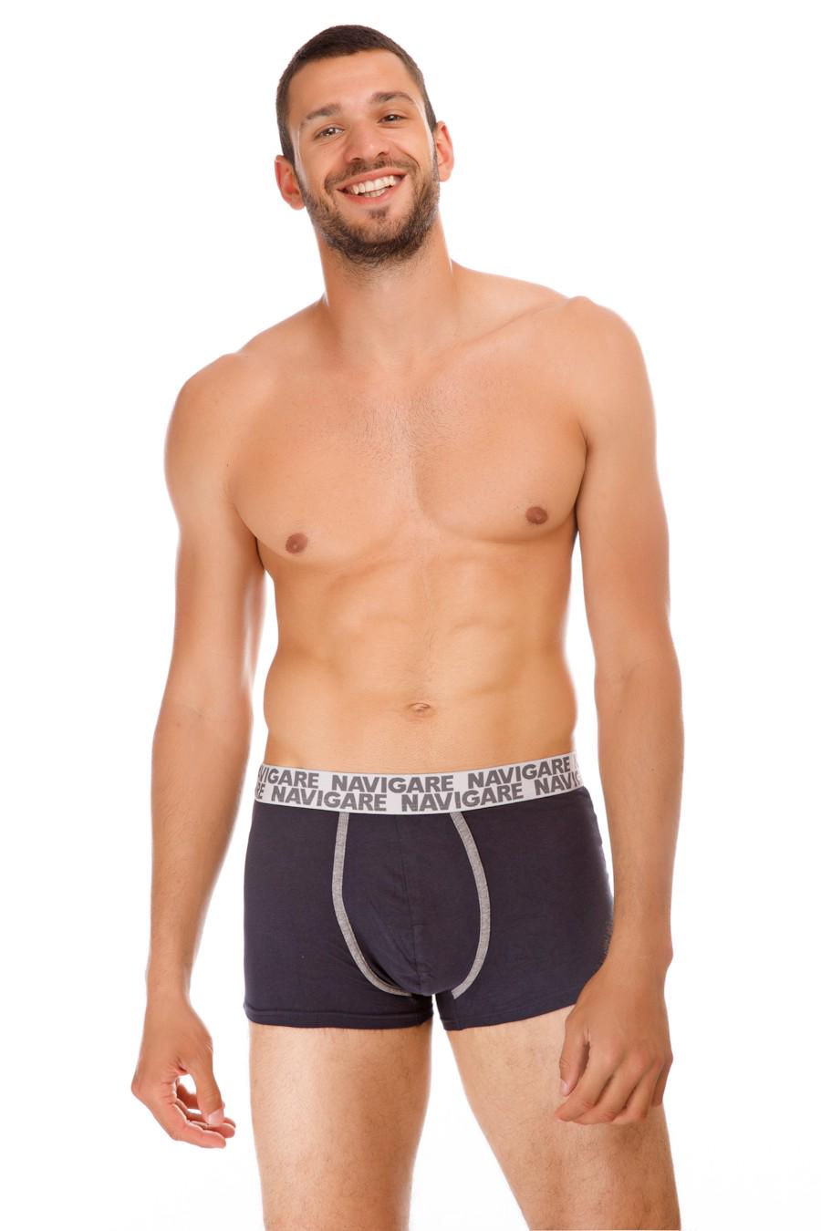 Трусы боксеры Navigare р. 48/M Темно-синий (57204)