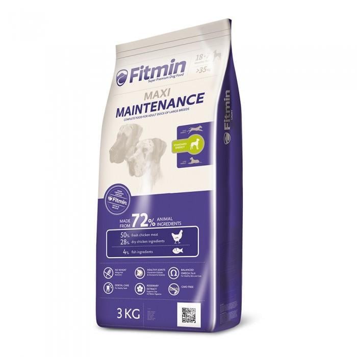 Корм сухий для собак великих та гігантських порід Fitmin Dog Maxi Maintenance 3 кг (1158655452)