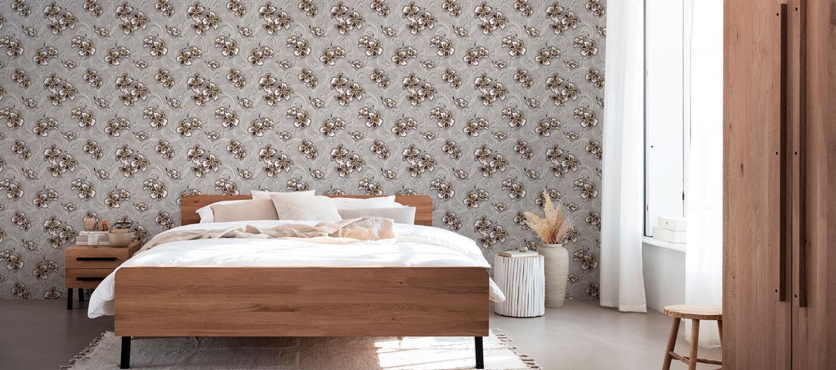 Обои бумажные акриловые Континент V.I.P. Изабель Коричневый (30203) - фото 3