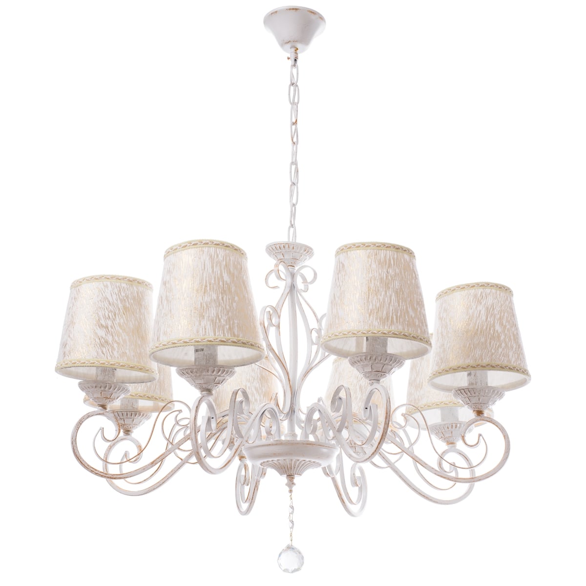 Люстра Brille BKL-663S/8 E14 White/Gold (23-450)