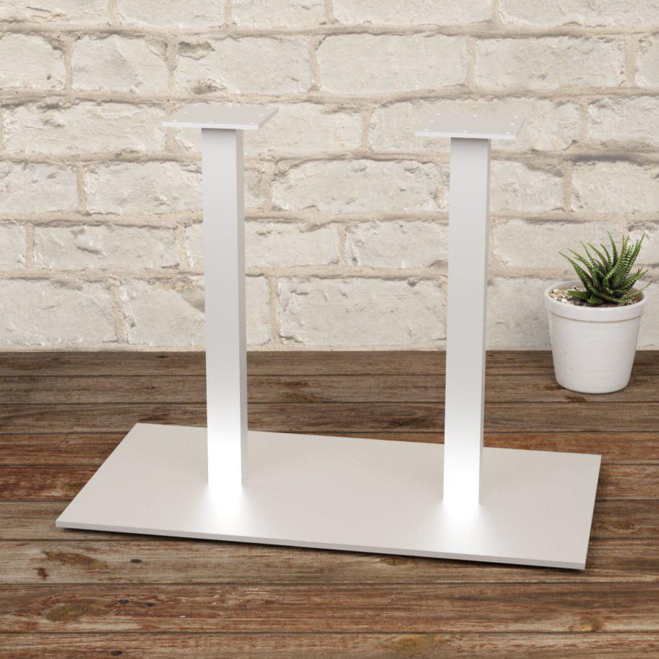 Опора для стола Юлия лайт дабл Арекс 800х400 мм Белый (27059610) Опора для стола Юлия лайт дабл Арекс 800х400 мм Белый (27059610)