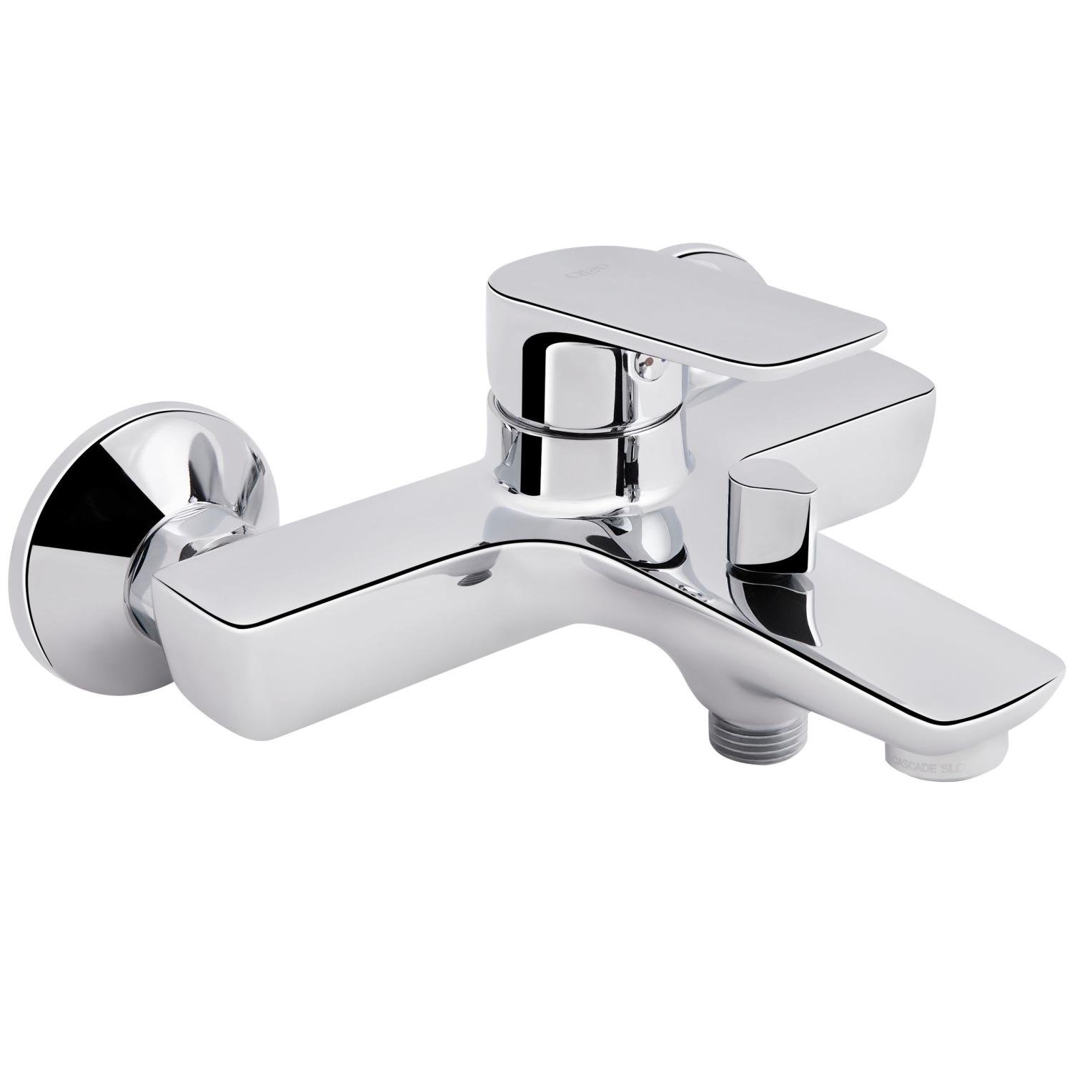 Смеситель для ванны Q-tap Leo QTLEO3062102GC46073 однорычажный Хром (217072)