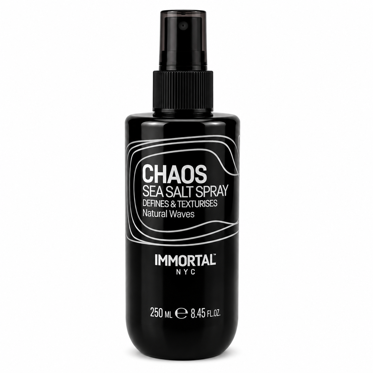 Сольовий матовий спрей для текстури та локонів IMMORTAL NYC CHAOS SEA SALT SPRAY 250 мл (NYC-26)