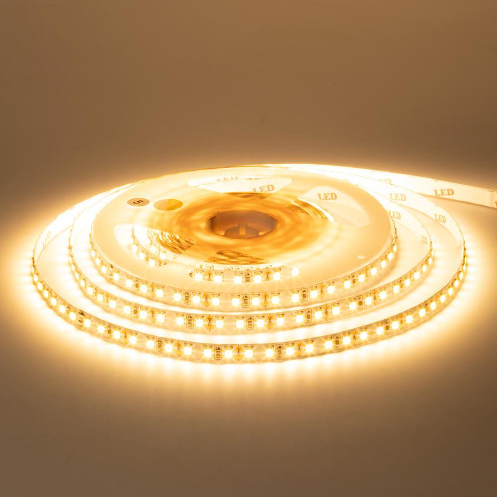 Светодиодная лента MTK 600WWF3528-12 12V SMD2835 120LED/м IP65 9,6W/м 5 м Белый теплый (1012107)