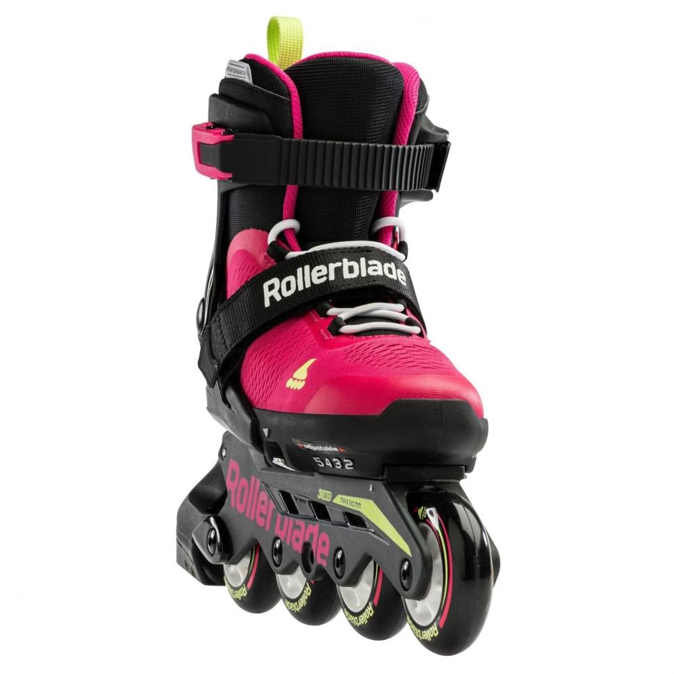 Ролики дитячі Rollerblade Microblade Pink Light Green р. 36,5-40,5 Рожевий/Світло-зелений - фото 2