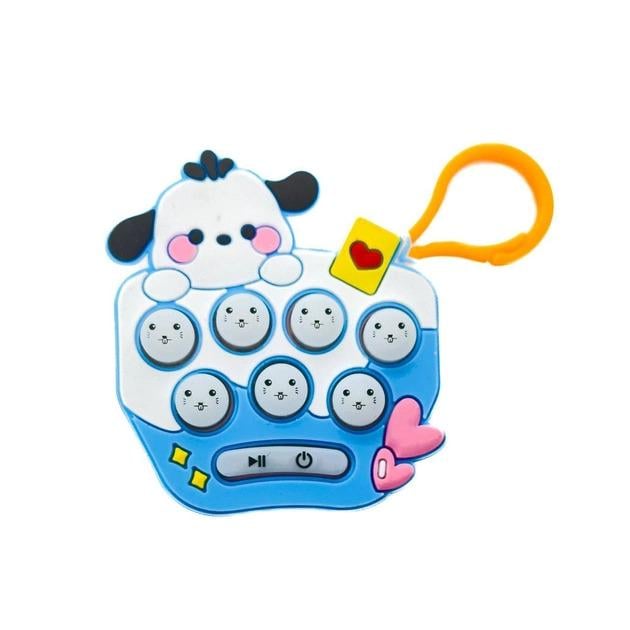 Іграшка-брелок Pop It №13 із собачкою інтерактивна (PIT-13-13)