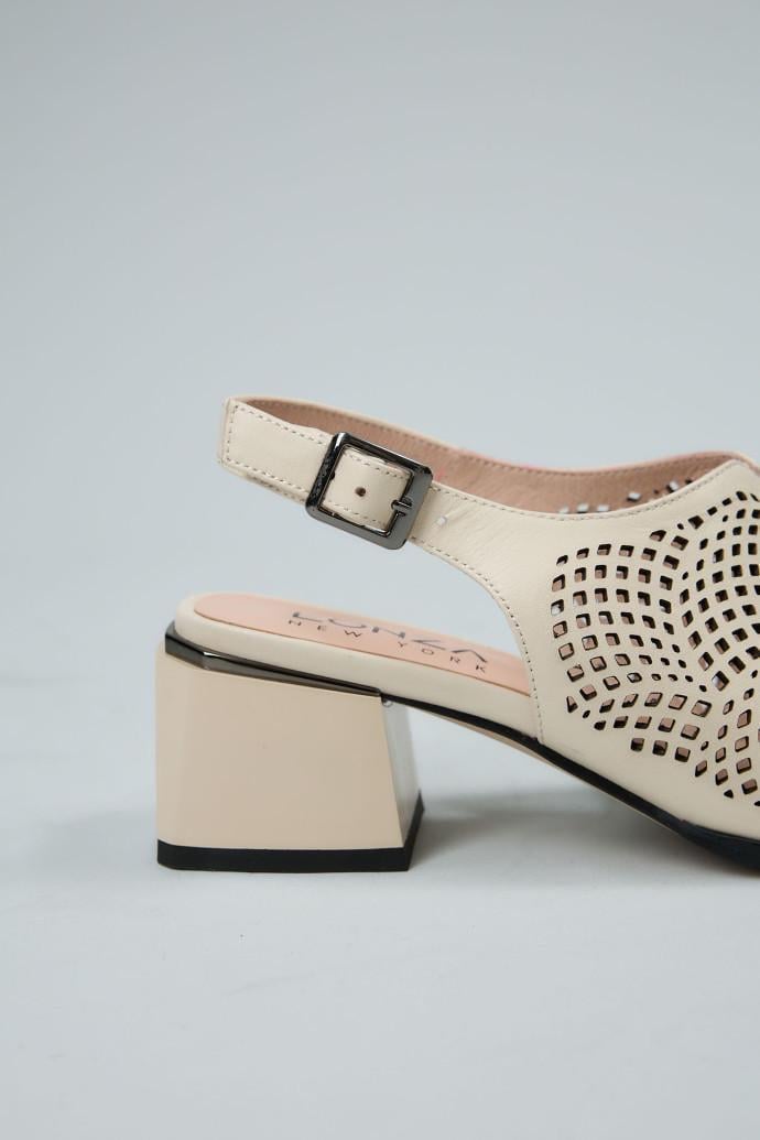 Босоножки женские LONZA кожаные р. 37 Бежевый (197381) - фото 5 Босоножки женские LONZA кожаные р. 37 Бежевый (197381) - фото 5