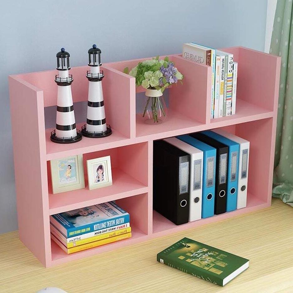 Полка-надстройка настольная из дерева Юналора барби (АКД-005850)