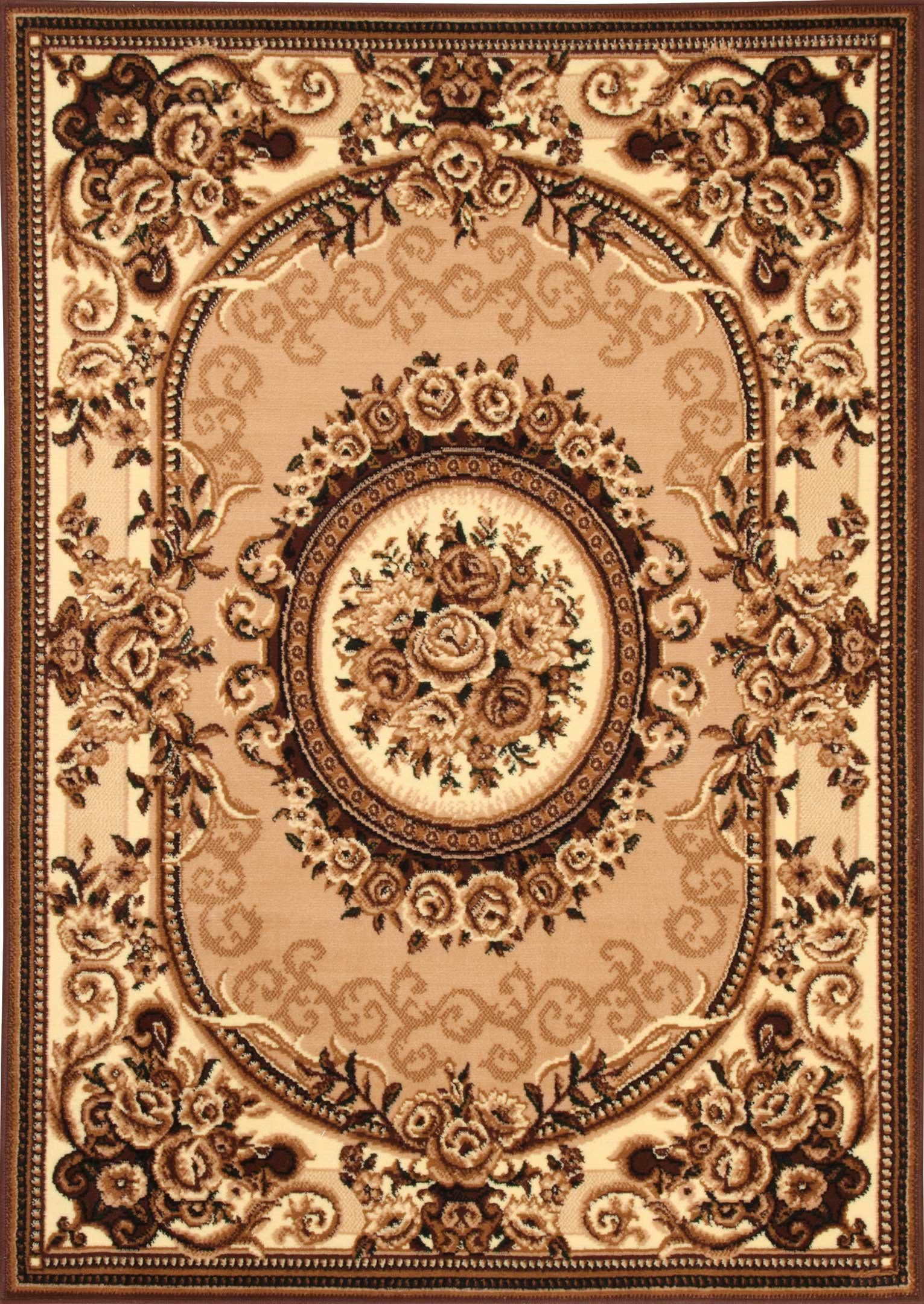 Ковер Karat Gold 239/123 1,4x2 м прямоугольный Коричневый (00-00010044)