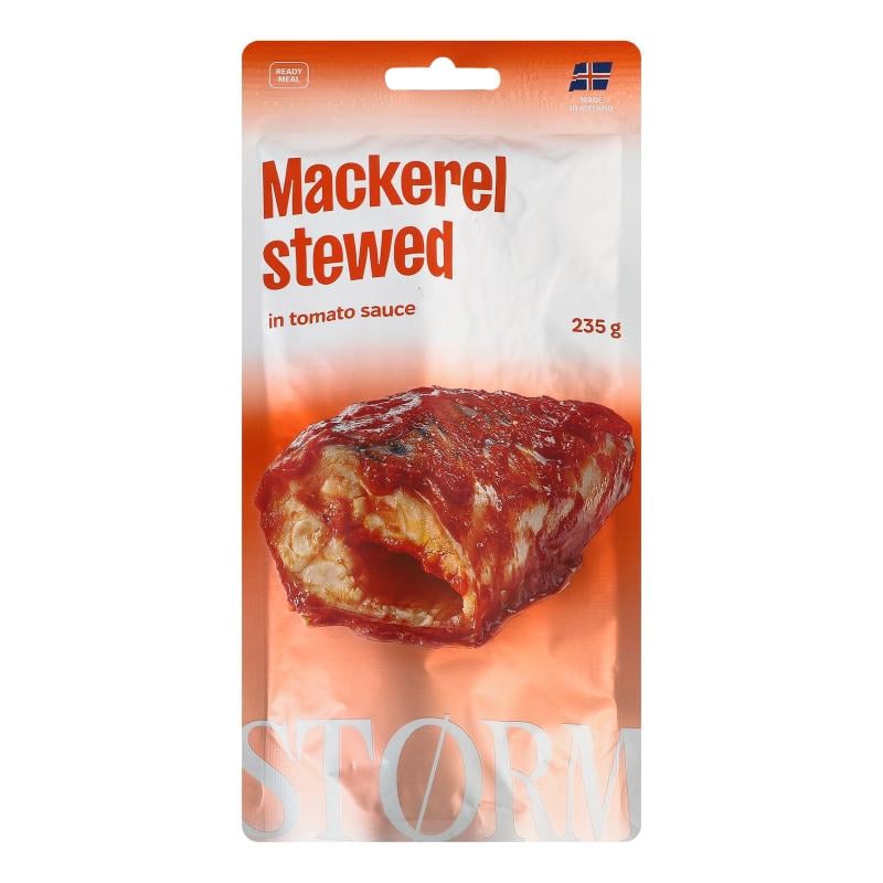 Скумбрія Storm томлена в томатному соусі 235 г (13344180)