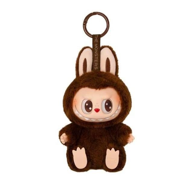 Мягкая игрушка-брелок Labubu Лабубу серия v1 Коричневый (7d898c97)